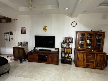 Living Room in 1 RK Villa at Habitat 44, Sector 44 – for Rent