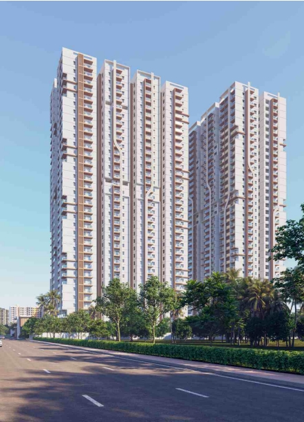 3 BHK + Pooja Room Apartment For Sale in West 33