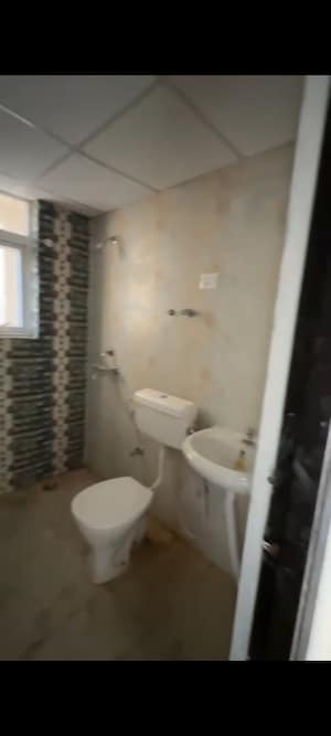 Bathroom in 2 BHK Apartment at Signature The Serenas, Sohna Sector 36 – for Rent