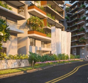 2 BHK Apartment – Exterior View View at Financial District - for Sale