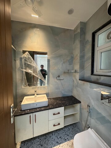 Kitchen in 3 BHK Builder Floor at Chittaranjan Park – for Sale