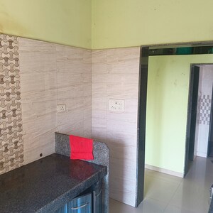 Kitchen in 1 BHK Apartment at Orchid Galaxy Apartments, Vasai East – for Sale