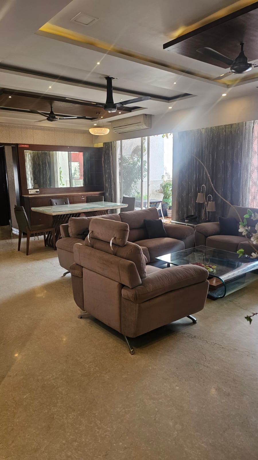 3 BHK + Servant Room Apartment For Rent in Gera Trinity Towers