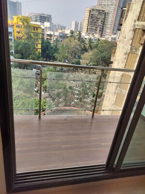 Balcony in 3 BHK Apartment at Anmol Eleganzia Royale, Andheri West – for Rent