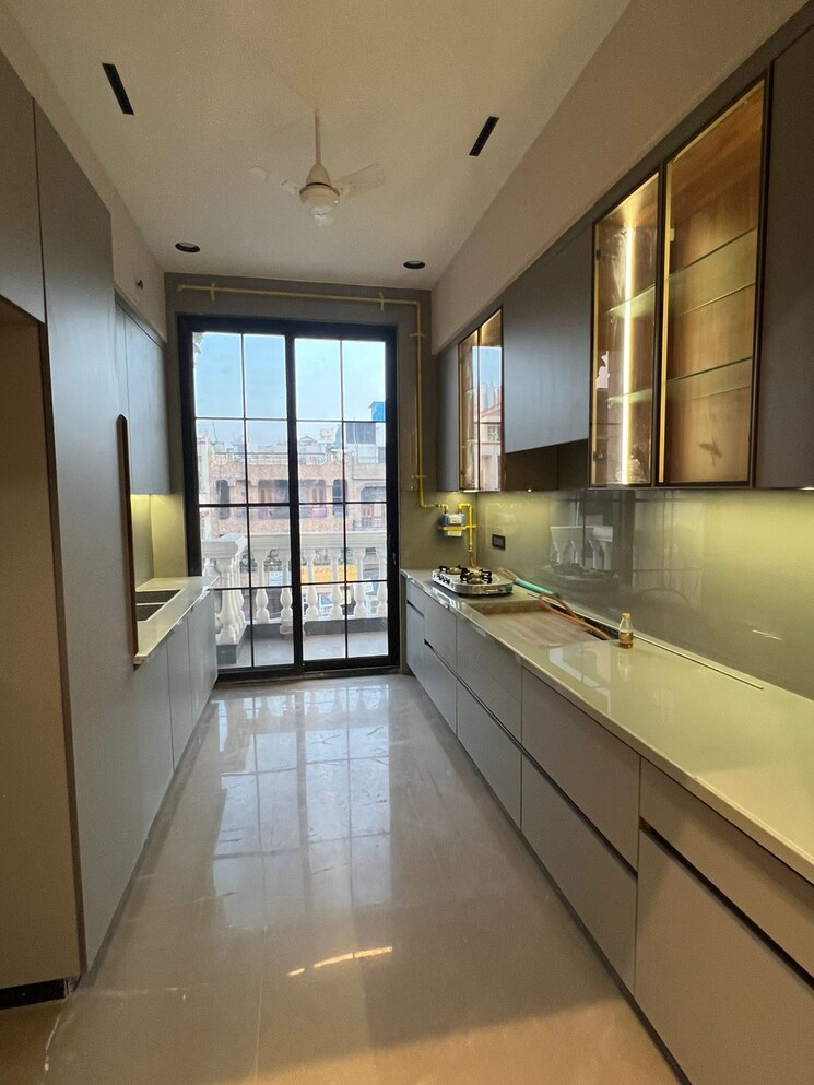 Kitchen, yojana vihar 3 Bedroom 1800 Sq.Ft. Builder Floor In Yojana Vihar Delhi 9721447