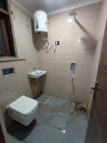 Bathroom in 2 BHK Builder Floor at Saket – for Rent