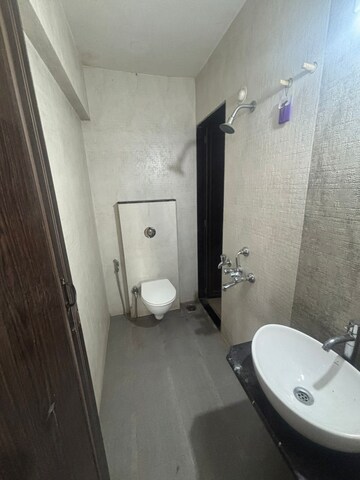 Bathroom in 1 BHK Apartment at Everest Countryside Jasmine, Kasarvadavali – for Rent