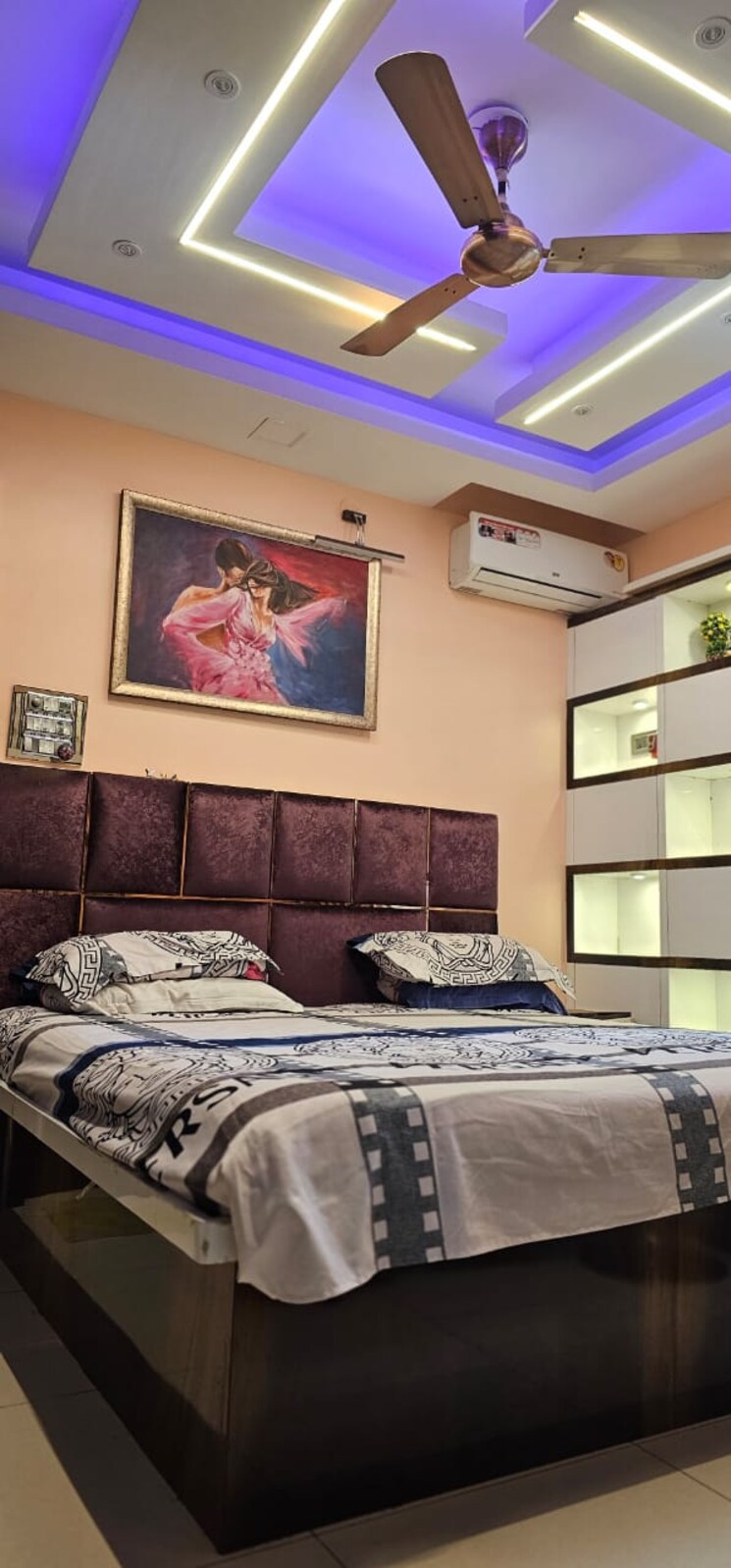Bedroom, charholi budruk 3 Bedroom 1280 Sq.Ft. Apartment In Charholi Budruk Pune 9721552