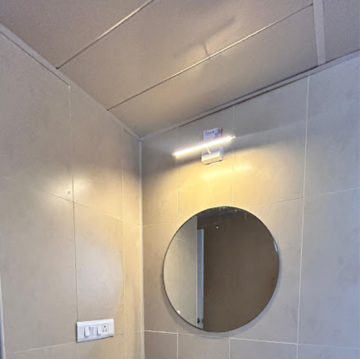 Bathroom in 2 BHK Apartment at Prestige Royale Gardens, Avalahalli – for Rent