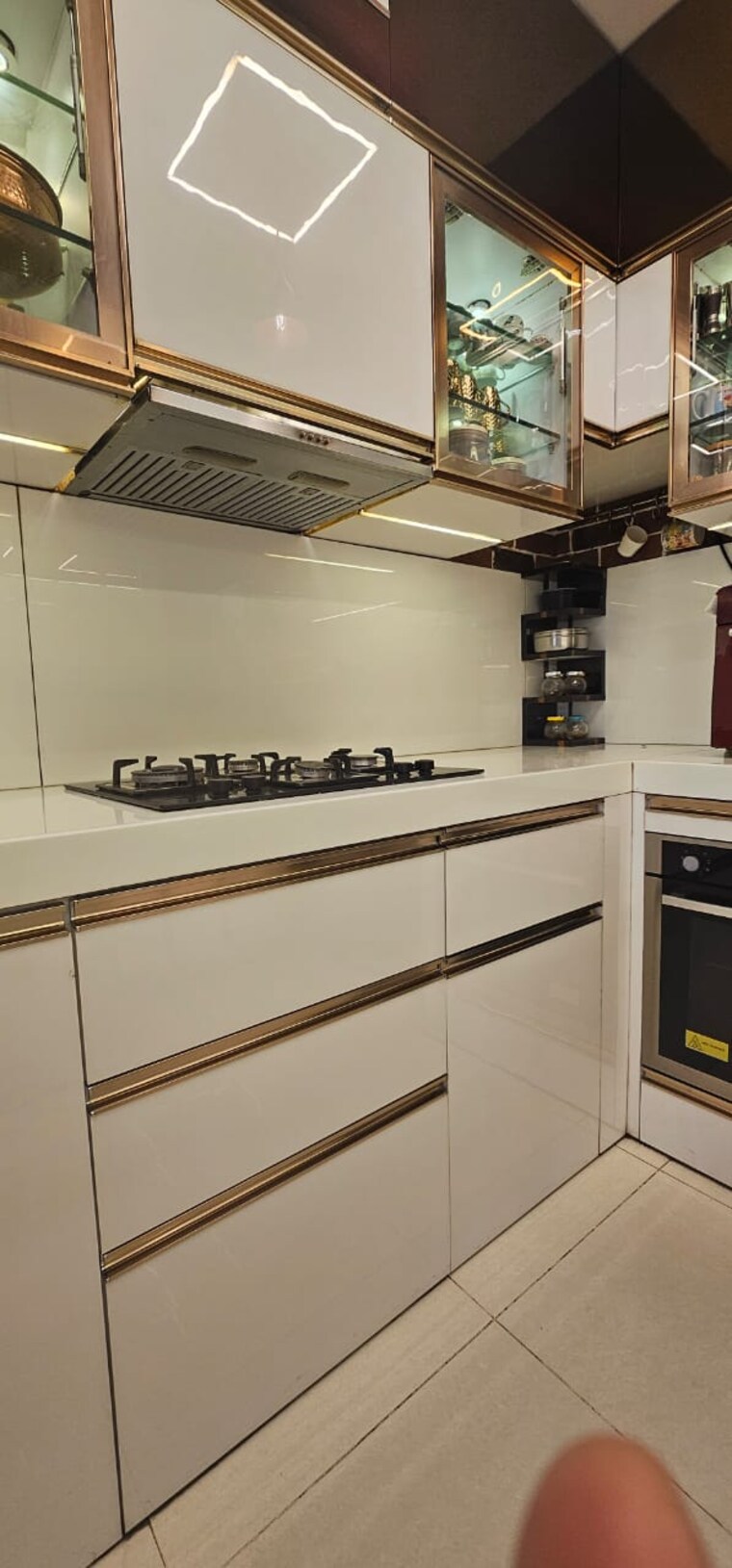 Kitchen, pride-world-city-kingsbury 3 Bedroom 929 Sq.Ft. Apartment In Charholi Budruk Pune 9721561