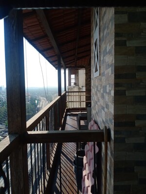 Balcony in 4 BHK Apartment at Gagangiri Complex, Dahisar West – for Sale