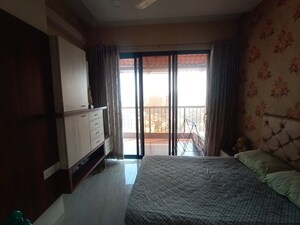 Bedroom in 4 BHK Apartment at Gagangiri Complex, Dahisar West – for Sale