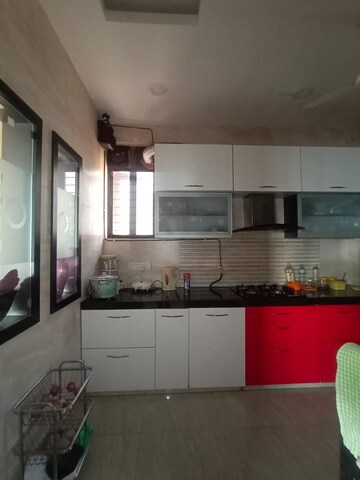 Kitchen in 4 BHK Apartment at Gagangiri Complex, Dahisar West – for Sale