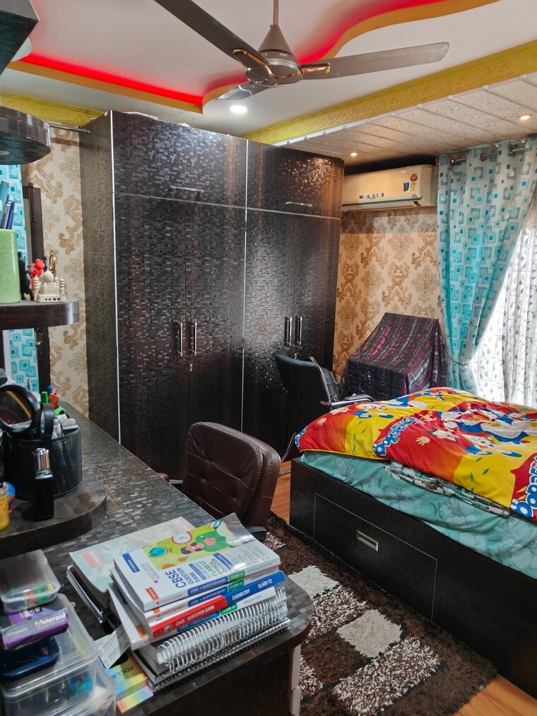 Bedroom, narengi tinali 3 Bedroom 1386 Sq.Ft. Builder Floor In Narengi Tinali Guwahati 9721623