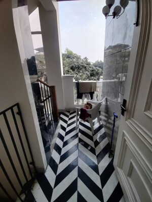 Balcony in 3 BHK Builder Floor at Patel Nagar – for Sale