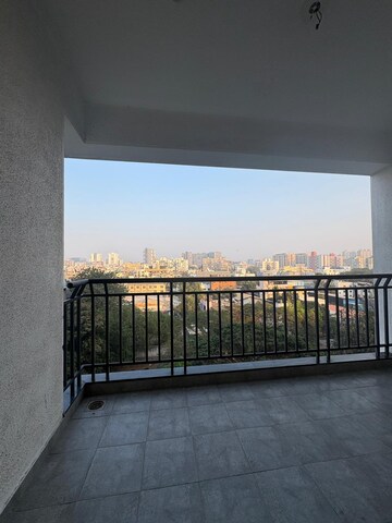 Balcony in 3 BHK Apartment at Krishna Lotus Court, Kharadi – for Rent