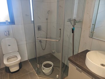 Bathroom in 3 BHK Apartment at Santacruz West – for Rent