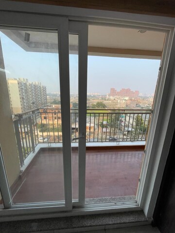 Balcony in 3.5 BHK Apartment at Rishita Mulberry Heights, Sushant Golf City – for Rent