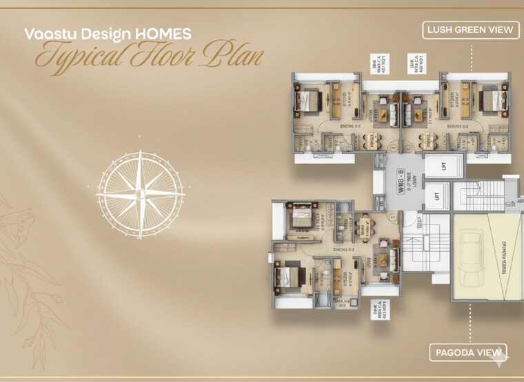 Floor Plan, sigma-amber 1 Bedroom 409 Sq.Ft. Apartment In Kandivali West Mumbai 9721756