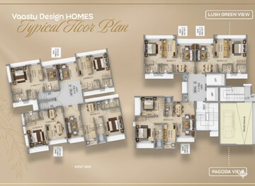 Floor Plan in 1 BHK Apartment at Sigma Amber, Kandivali West – for Sale