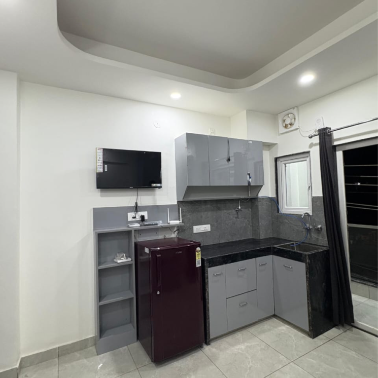 Kitchen, huda-staff-colony 1 RK 560 Sq.Ft. Builder Floor In Sector 46 Gurgaon 9721784