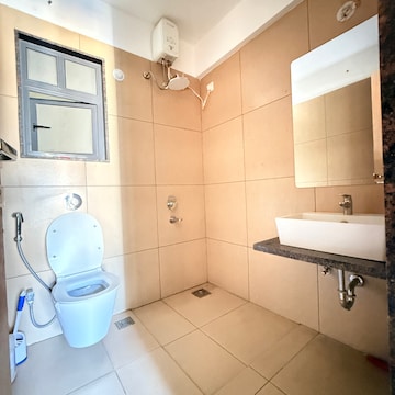 Bathroom in 3 BHK Apartment at Majestique Signature Towers, Dasar – for Rent