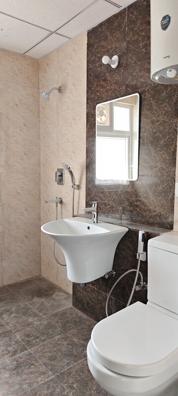 Bathroom in 2.5 BHK Apartment at Shree Vardhman Victoria, Sector 70 – for Rent