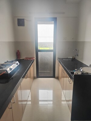 Kitchen in 1 BHK Apartment at Shapoorji Pallonji Joyville, Virar West – for Rent