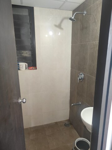 Bathroom in 1 BHK Apartment at Shapoorji Pallonji Joyville, Virar West – for Rent