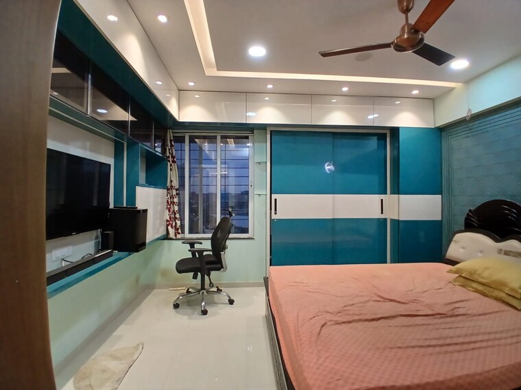 Master Bedroom, kohinoor-zen-estate 3 Bedroom 1060 Sq.Ft. Apartment In Kharadi Pune 9721853