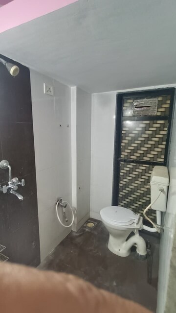 Bathroom in 1 BHK Apartment at Fiama Residency, Thane West – for Rent