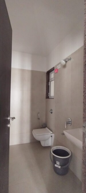 Bathroom in 1 BHK Apartment at Puranik Rumah Bali, Ghodbunder Road – for Rent