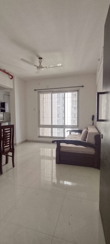 Living Room in 1 BHK Apartment at Puranik Rumah Bali, Ghodbunder Road – for Rent