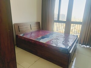 Bedroom in 2 BHK Apartment at Duville Riverdale Heights, Kharadi – for Rent