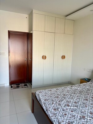 Bathroom in 2 BHK Apartment at Purva Palm Beach, Hennur Road – for Rent
