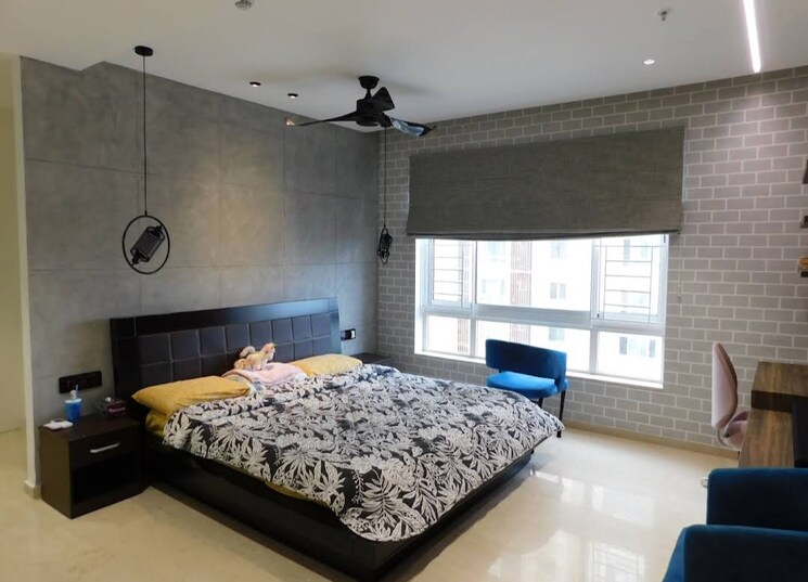 Bedroom, my-home-bhooja 4 Bedroom 3430 Sq.Ft. Apartment In Hi Tech City Hyderabad 9721922