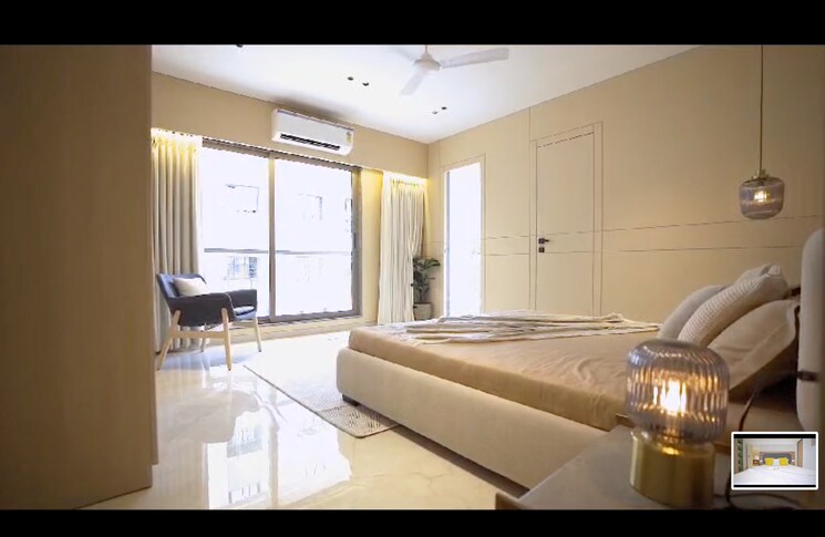 Master Bedroom, vesu 3 Bedroom 2575 Sq.Ft. Apartment In Vesu Surat 9721964