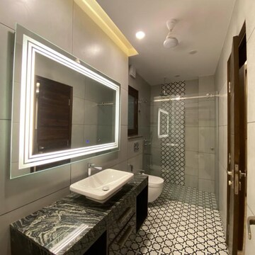 Living Room in 4 BHK Builder Floor at Sector 57 – for Sale