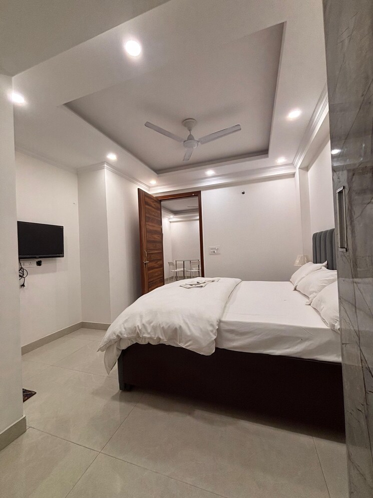 Bedroom, palm-residency-chhatarpur 2 Bedroom 900 Sq.Ft. Builder Floor In Chattarpur Delhi 9722016