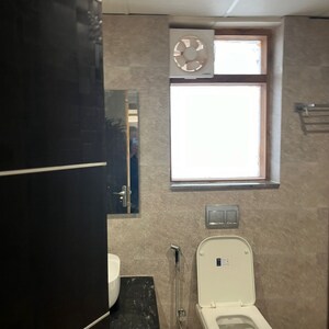 Bathroom in 3 BHK Builder Floor at Landmark Towers, Sector 51 – for Rent