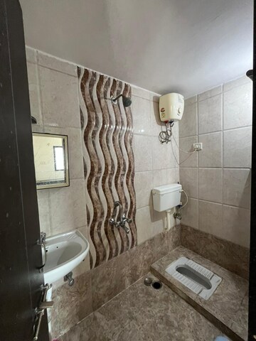 Bathroom in 1 BHK Apartment at Ridhi Sidhi Park, Wadgaon Sheri – for Rent