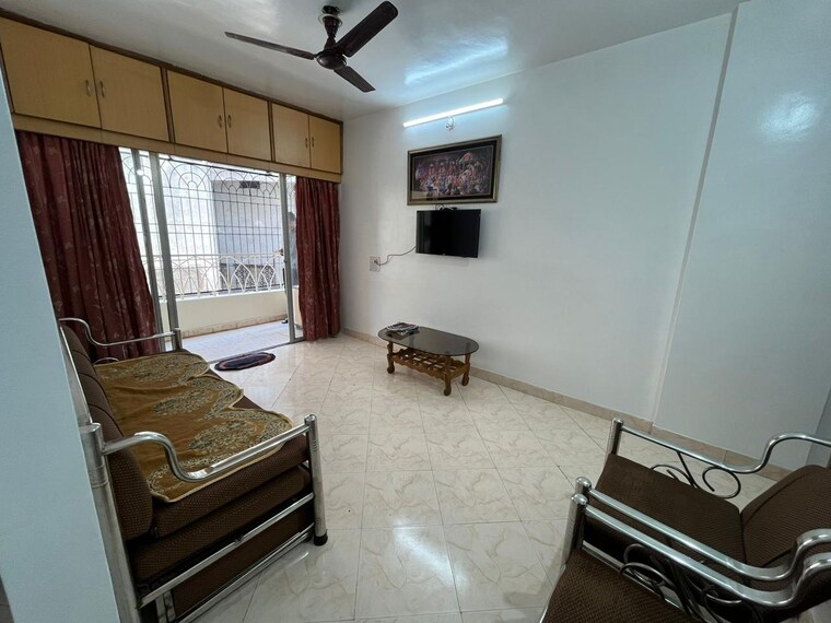 Living Room, karan-park 1 Bedroom 530 Sq.Ft. Apartment In Wadgaon Sheri Pune 9722064