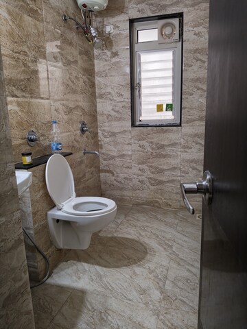 Bathroom in 2 BHK Apartment at Punawale – for Rent