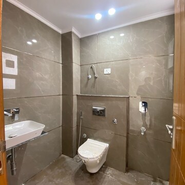 Bathroom in 2 BHK Builder Floor at Chattarpur – for Sale