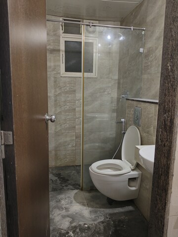 Bathroom in 3 BHK Apartment at Pharande Puneville, Punawale – for Rent