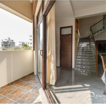 Staircase in 4 BHK Independent House at Dwarka Nagar – for Sale