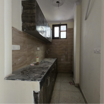 Kitchen in 1 RK Builder Floor at Chattarpur – for Rent