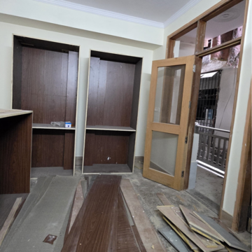 Living Room in 1 RK Builder Floor at Chattarpur – for Rent