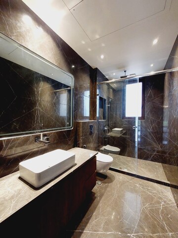 Kitchen in 3 BHK Builder Floor at DLF Queens Court, Greater Kailash ii – for Sale