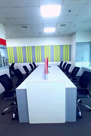 Team Area in  Office Space at Lodha Supremus 2, Wagle Industrial Estate – for Rent